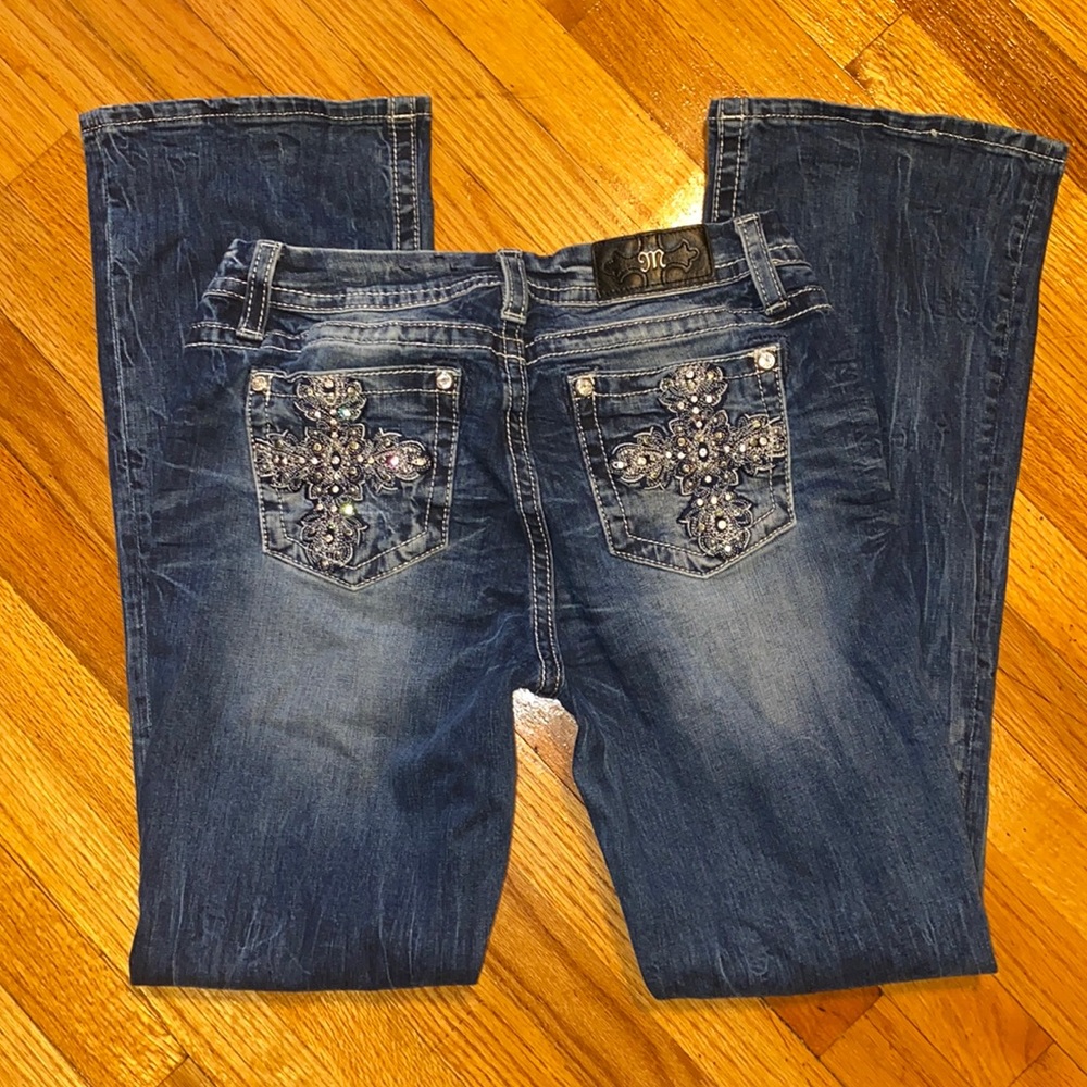 Miss Me mid rise easy boot 30x33.5